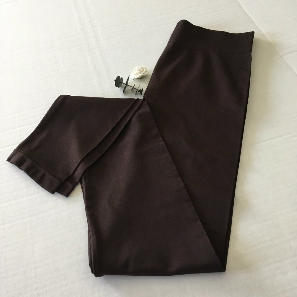 NWOT FAIRBELLA Leggings Chocolate Brown One Sz